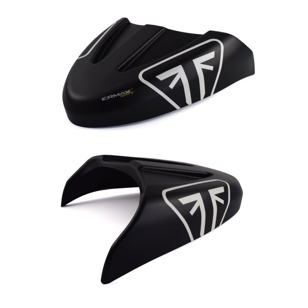 Ermax Ermax seat cowl | matte jet black/crystal white [nw] | triumph trident 660 2021>current